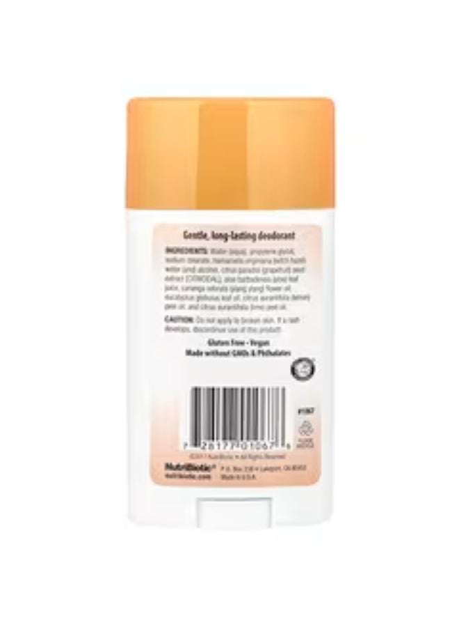 NutriBiotic, Deodorant, Mango Melon, 2.6 oz (75 g) - Image 2